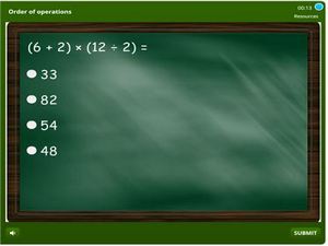 Order of operations